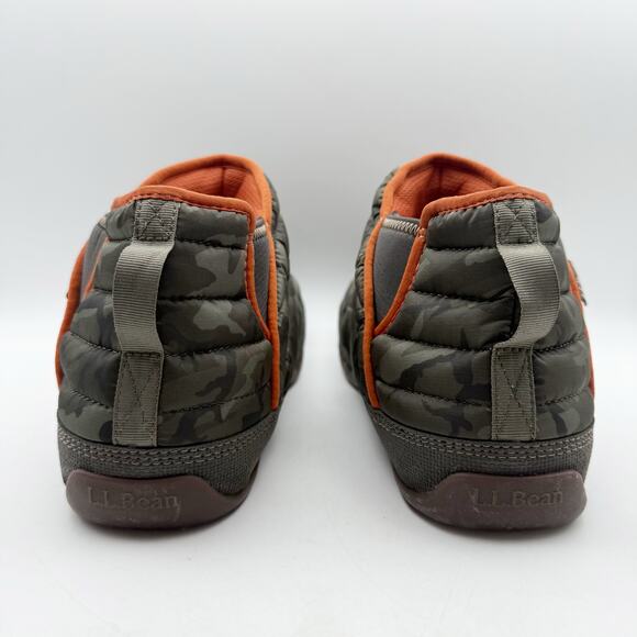 L.L.Bean Mens Mountain Classic Quilted Ankle Boots US 11 M Green Camo NWOB - Picture 9 of 12